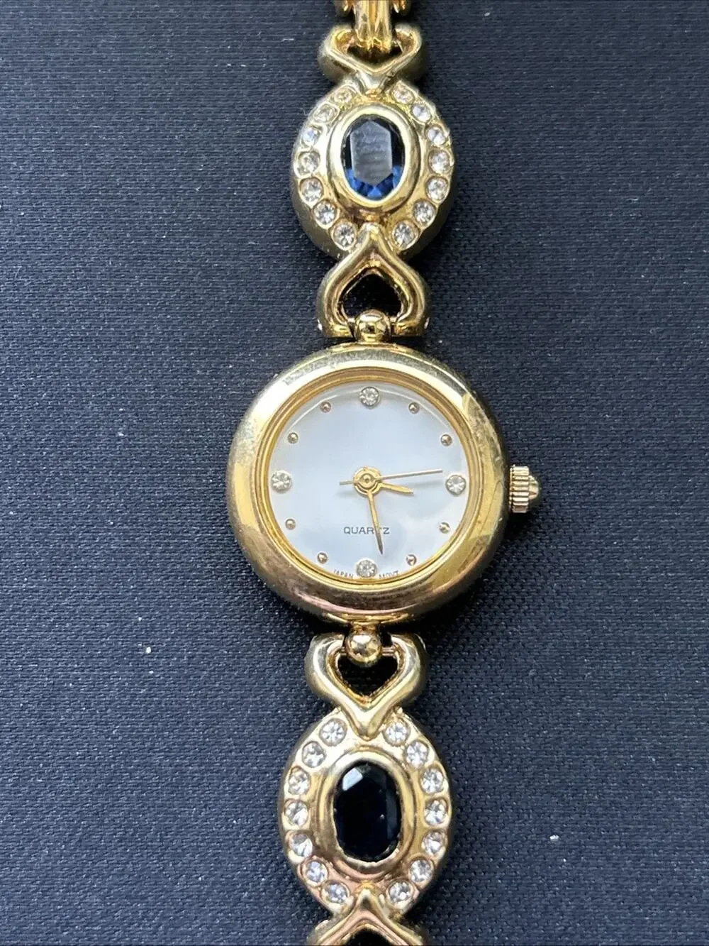HMI Gold Tone White Dial Women’s Quartz Watch